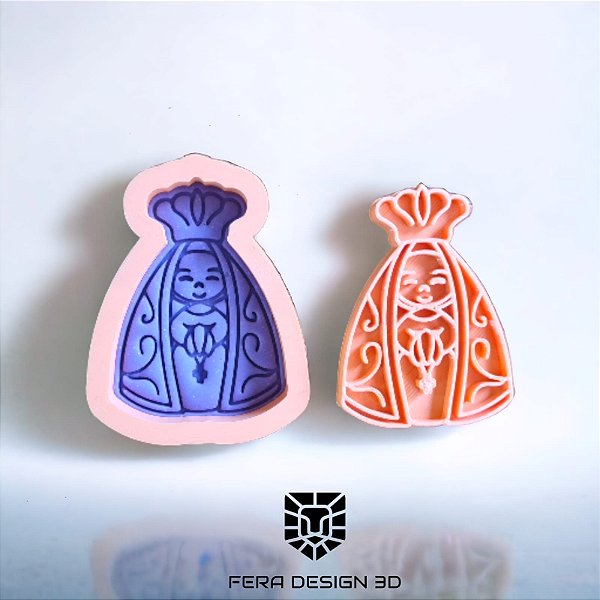 Nossa Senhora Aparecida 7cm (cortador e marcador)