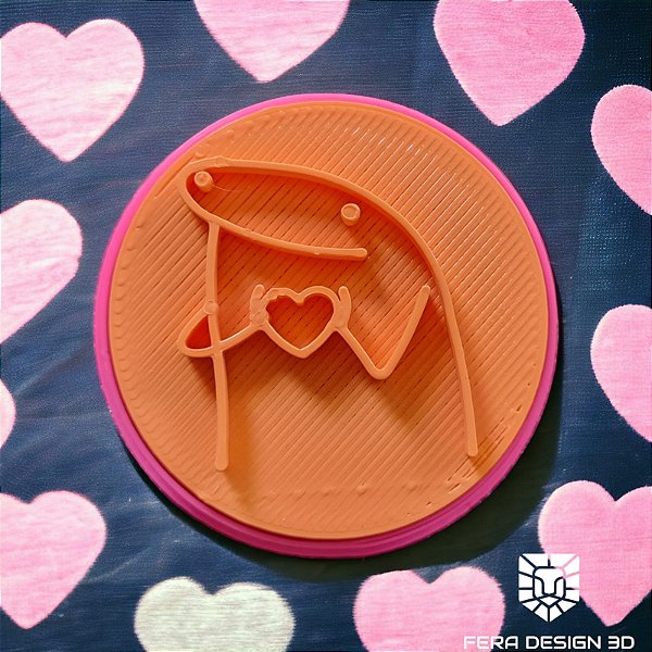 Cortador + Marcador - Flork Coração Namorado