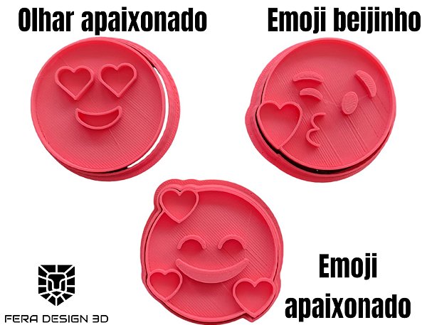 Emojis Namorados (cortadores e marcadores)