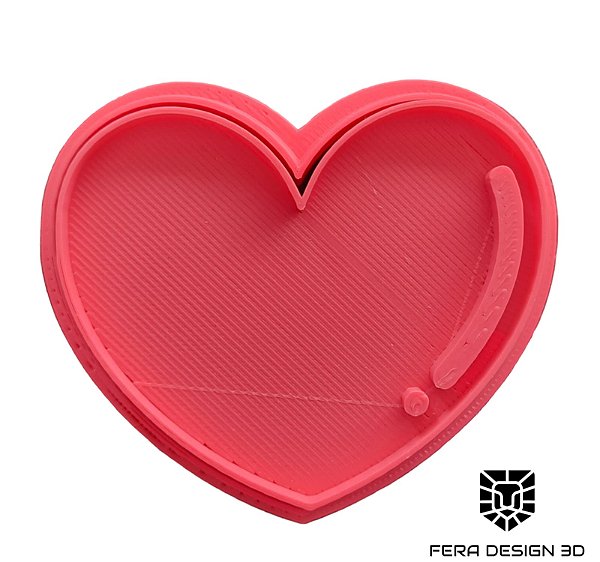 Cortador + Marcador - Coração Apaixonado