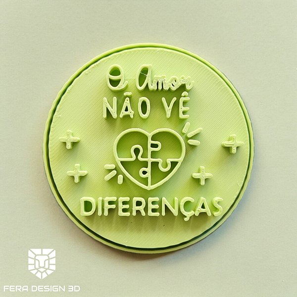 Amor nao vê diferenças (cortador e marcador)