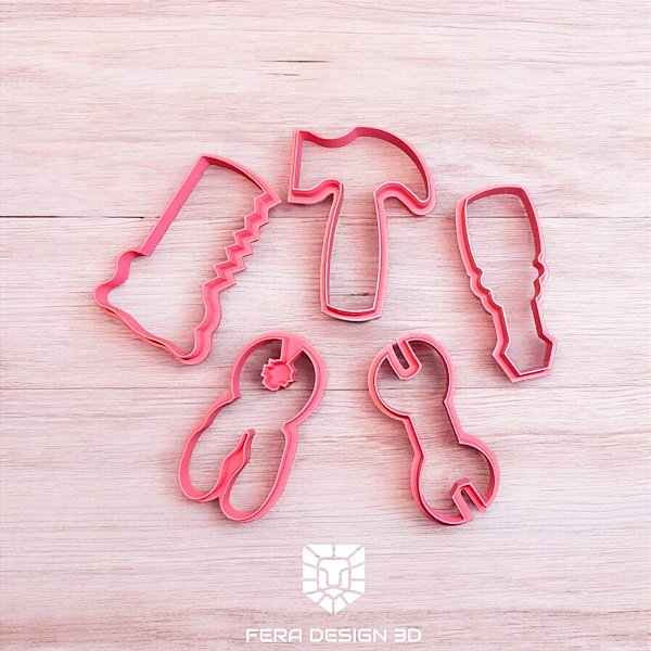 Cortadores - Kit Ferramentas dos Papais