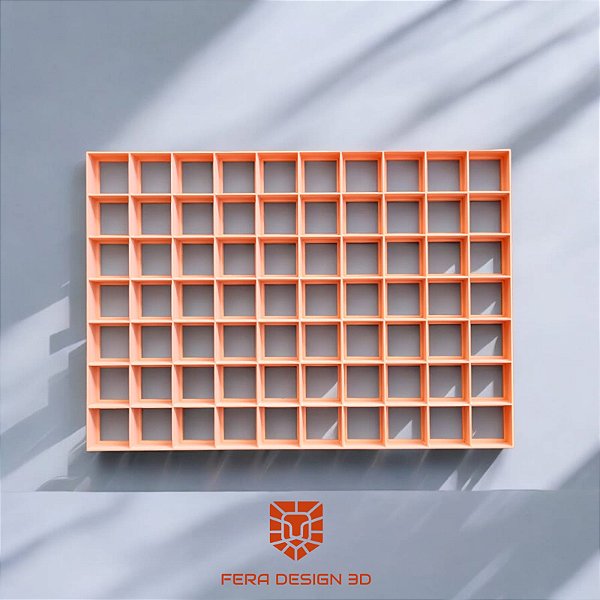 Placa Multicorte Crocantinis quadrados 2,5X2,5cm