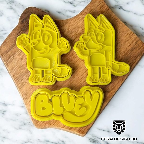 Cortador + Marcador - Cachorros desenho animado