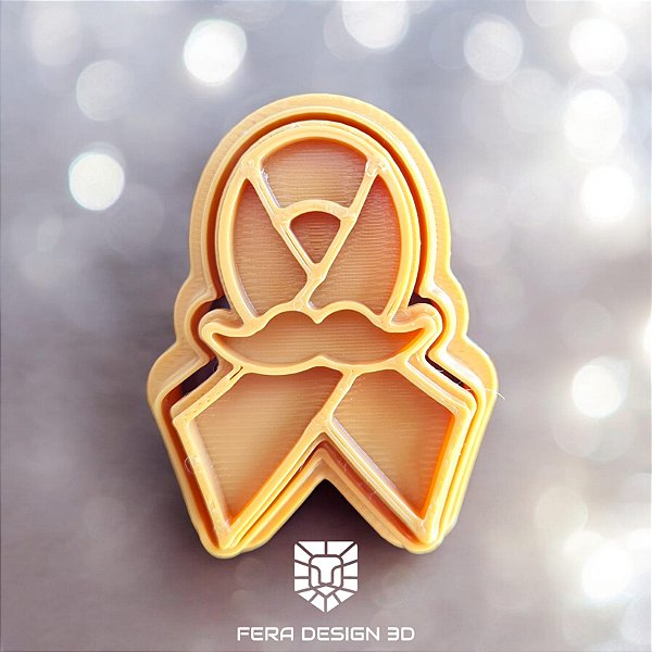 Cortador + Marcador - Laço Novembro Azul