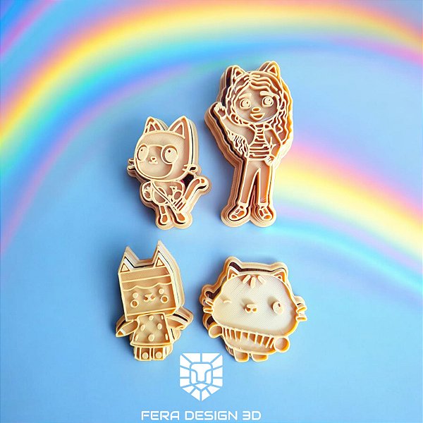 Cortadores + Marcadores - Turma Casa da Gabi