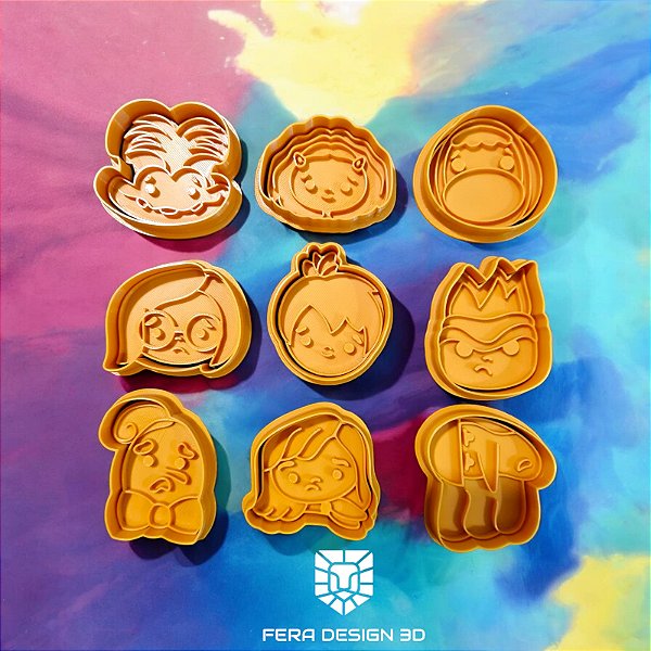 Cortadores + Marcadores - Emoções 2