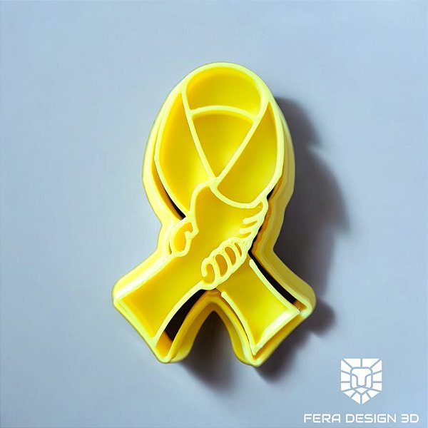 Cortador + Marcador - Laço Setembro Amarelo