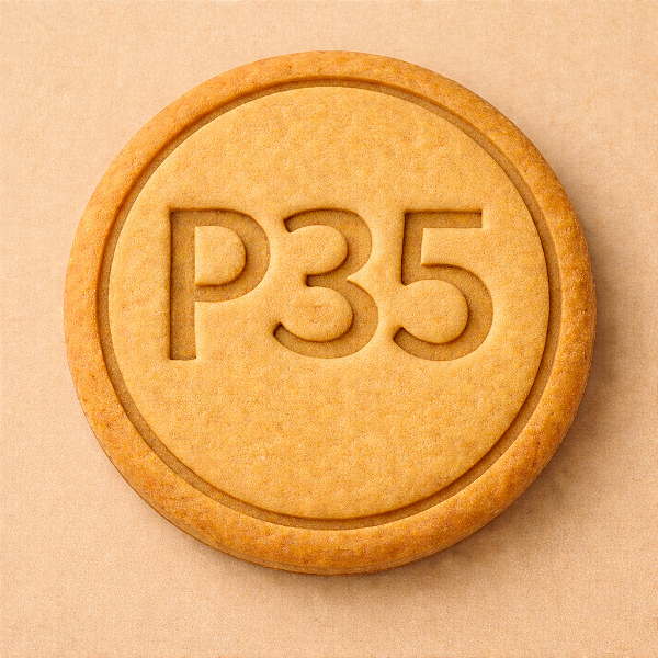 Cortador e Marcador de Biscoito Personalizado - P35