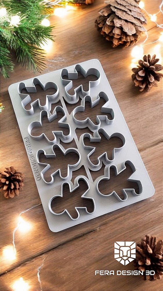 Cortador - Placa Multicorte Ginger (Natal)