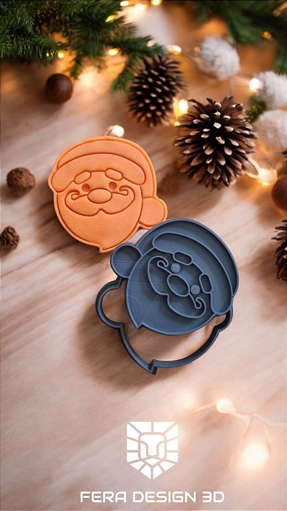 Cortador + Marcador - Papai Noel 10