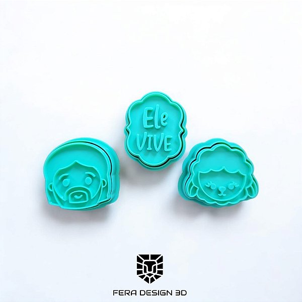 Cortadores + Marcadores - Páscoa Religioso 1