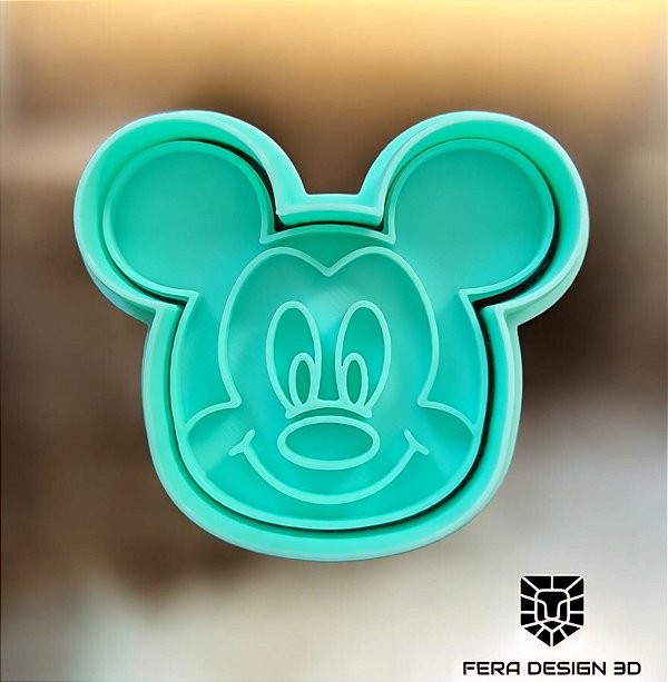 Cortador + Marcador - Mickey Mouse Disney