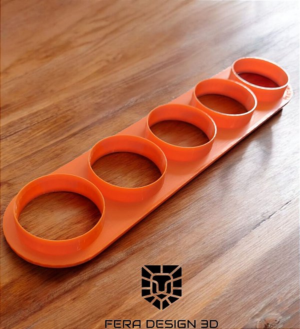 Cortador - Régua 5 Círculos de 5cm