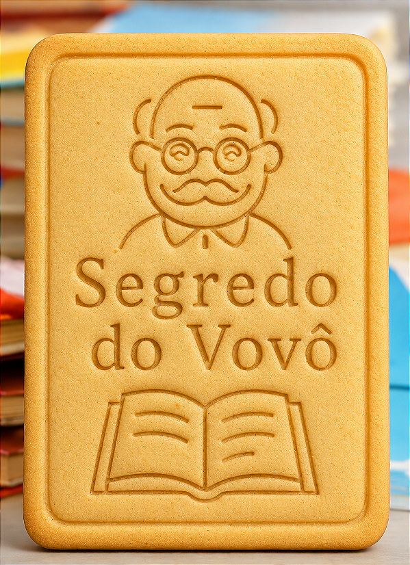 Cortador e Marcador em 3D - Segredo Vovô (Dia dos Avós)