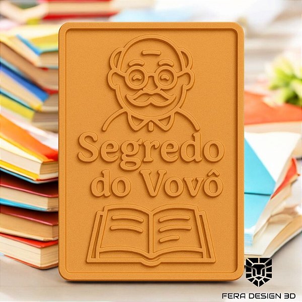 Cortador + Marcador - Segredo Vovô (Dia dos Avós)