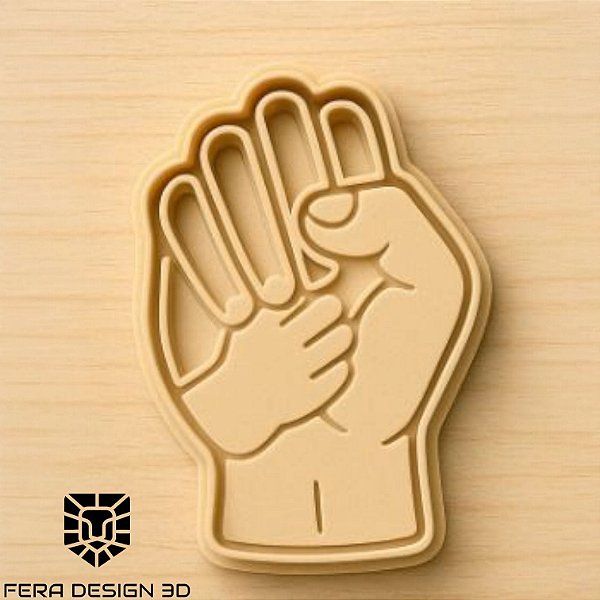 Cortador + Marcador - Mão Pai e Filho 1 (Dia dos Pais)