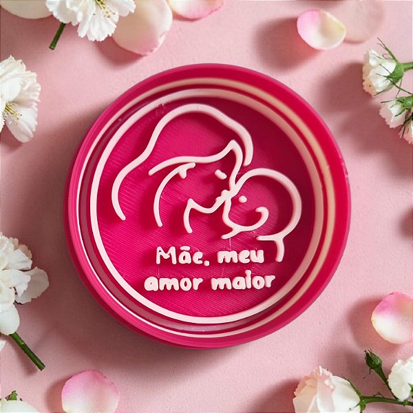 Cortador e Marcador 3D - Mãe Amor Maior (Mães)