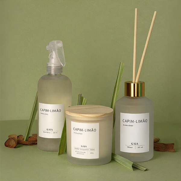 Kit Aura Completa Capim-Limão