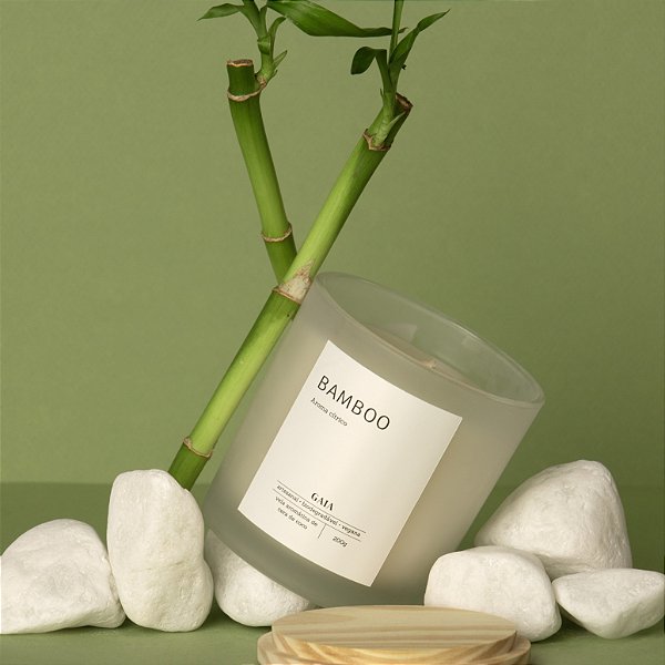 Vela Aromática Bamboo 200g