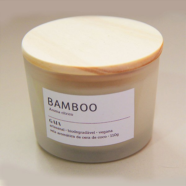 Vela Aromática Bamboo 100g
