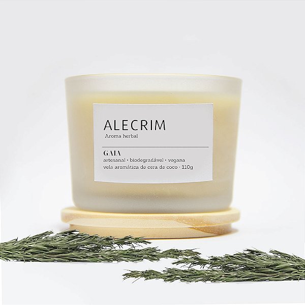 Vela Aromática Alecrim 110g