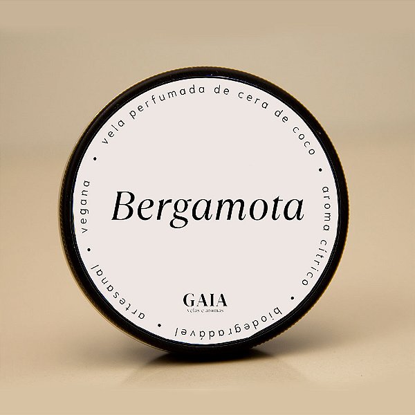 Vela Aromática Bergamota 50g