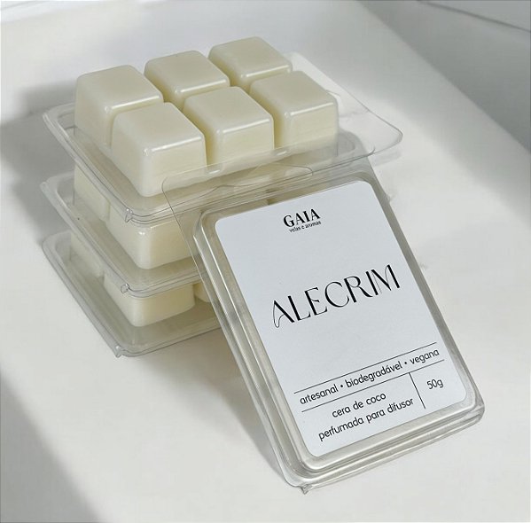Pastilha de Cera Wax Melt Alecrim