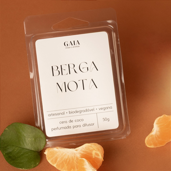 Pastilha de Cera Wax Melt Bergamota