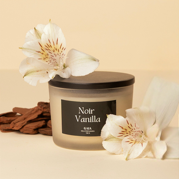 Vela Aromática Noir Vanilla 100g