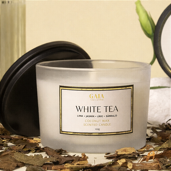 Vela Aromática White Tea 100g