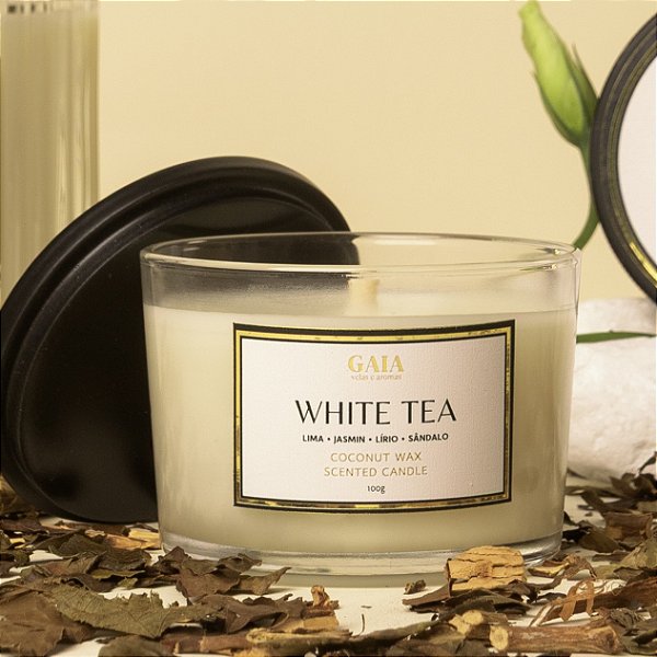 Vela Aromática White Tea 100g