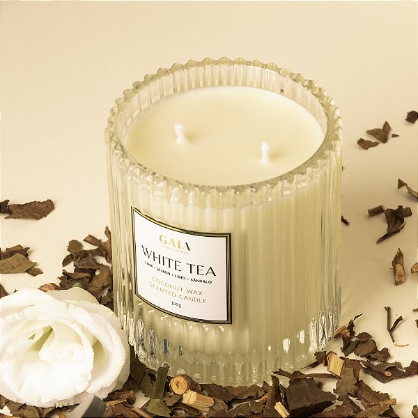 Vela Aromática White Tea 300g