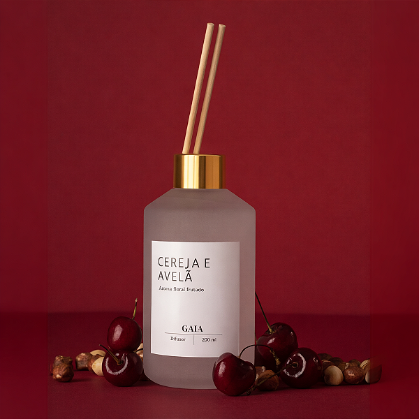 Difusor de Varetas Cereja e Avelã 200ml