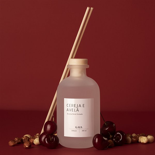 Difusor de Varetas Cereja e Avelã 250ml
