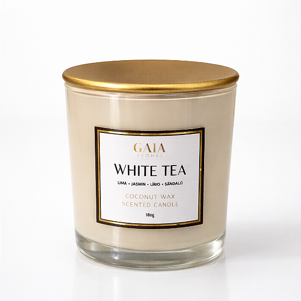 Vela Aromática White Tea 180g