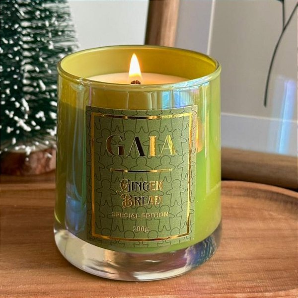 Vela Aromática Ginger Bread 200g | Coleção de Natal