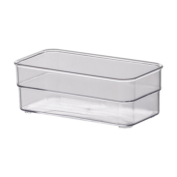 Organizador Diamond  15x7,5x5,2cm cristal Paramount
