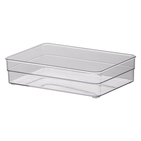 938 Organizador Diamond 22,5x15x5,2 cm cristal
