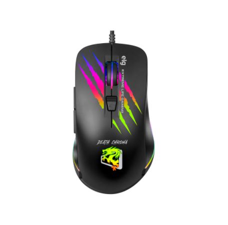 Mouse Gamer Death Chroma 4800DPI Rgb