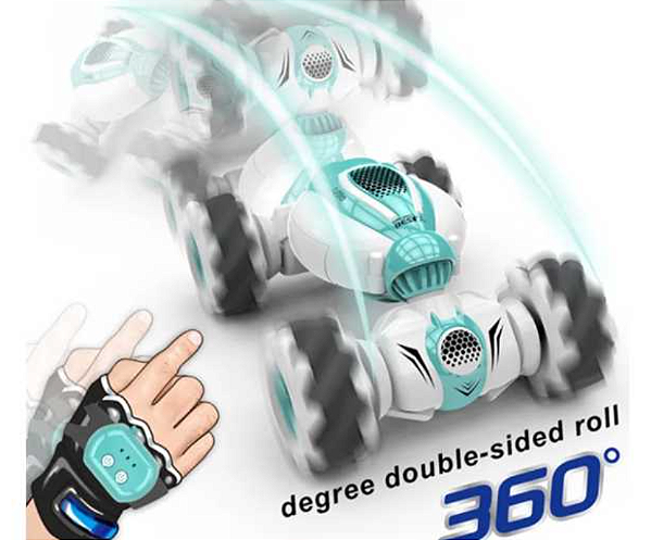 Carro de Controle Remoto Rc stunt gesto de indução