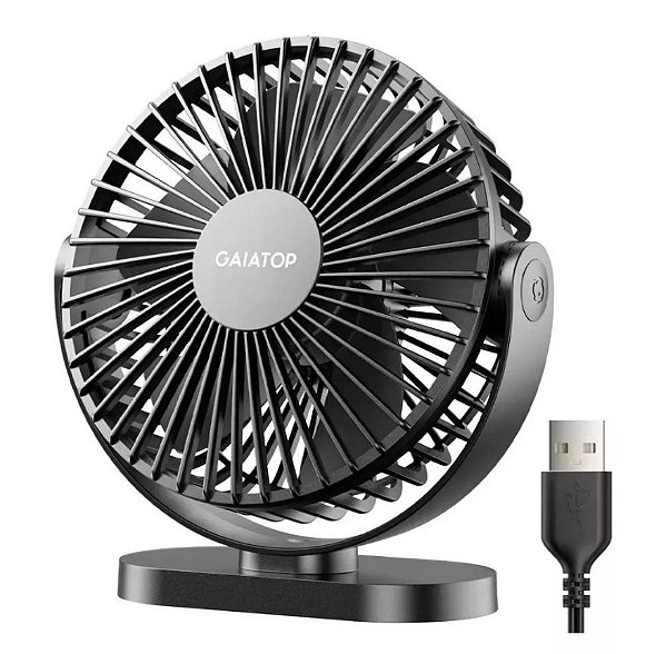 Mini Ventilador De Mesa Gaiatop Usb Silêncioso  mod TF55
