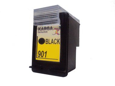 Cartucho de Tinta Remanufaturado HP901 Black | 14,5ml | J4660 | J4524 | J4624 | 4500