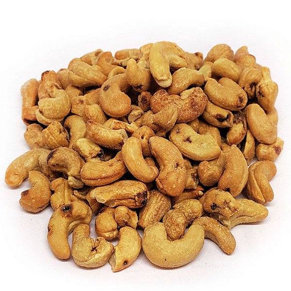 CASTANHA CAJU W4 QUEBRADA TORRADA COM SAL  GRANEL 100g