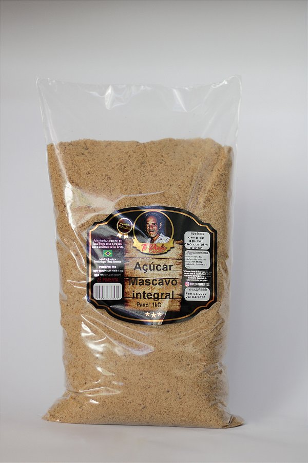 AÇUCAR MASCAVO 1KILO TIPEDO