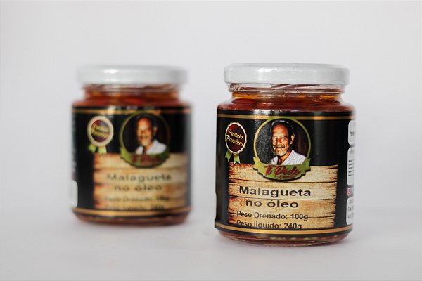 PIMENTA MALAGUETA 100G OLEO TIPEDO