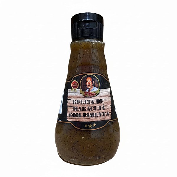 GELEIA DE MARACUJÁ COM PIMENTA 300G TIPEDO