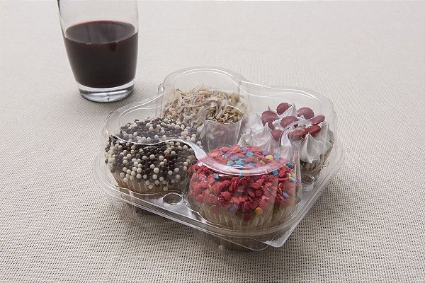 EMBALAGEM P/ 4 DOCES GT