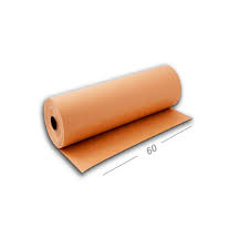 BOBINA KRAFT PARDO 80MG 60CM C/160 METROS