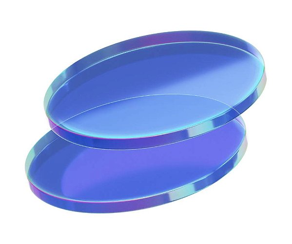 Lentes de Óculos de Descanso Filtro Azul sem Grau